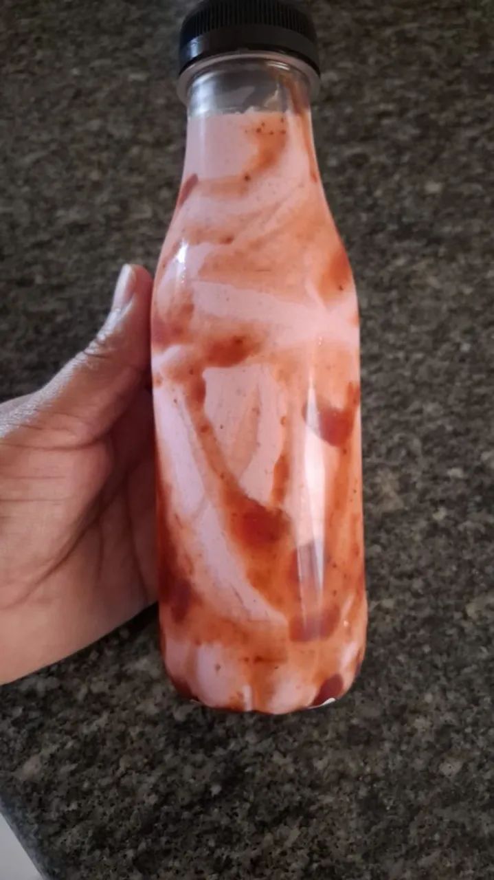 Vitamina de morango ?