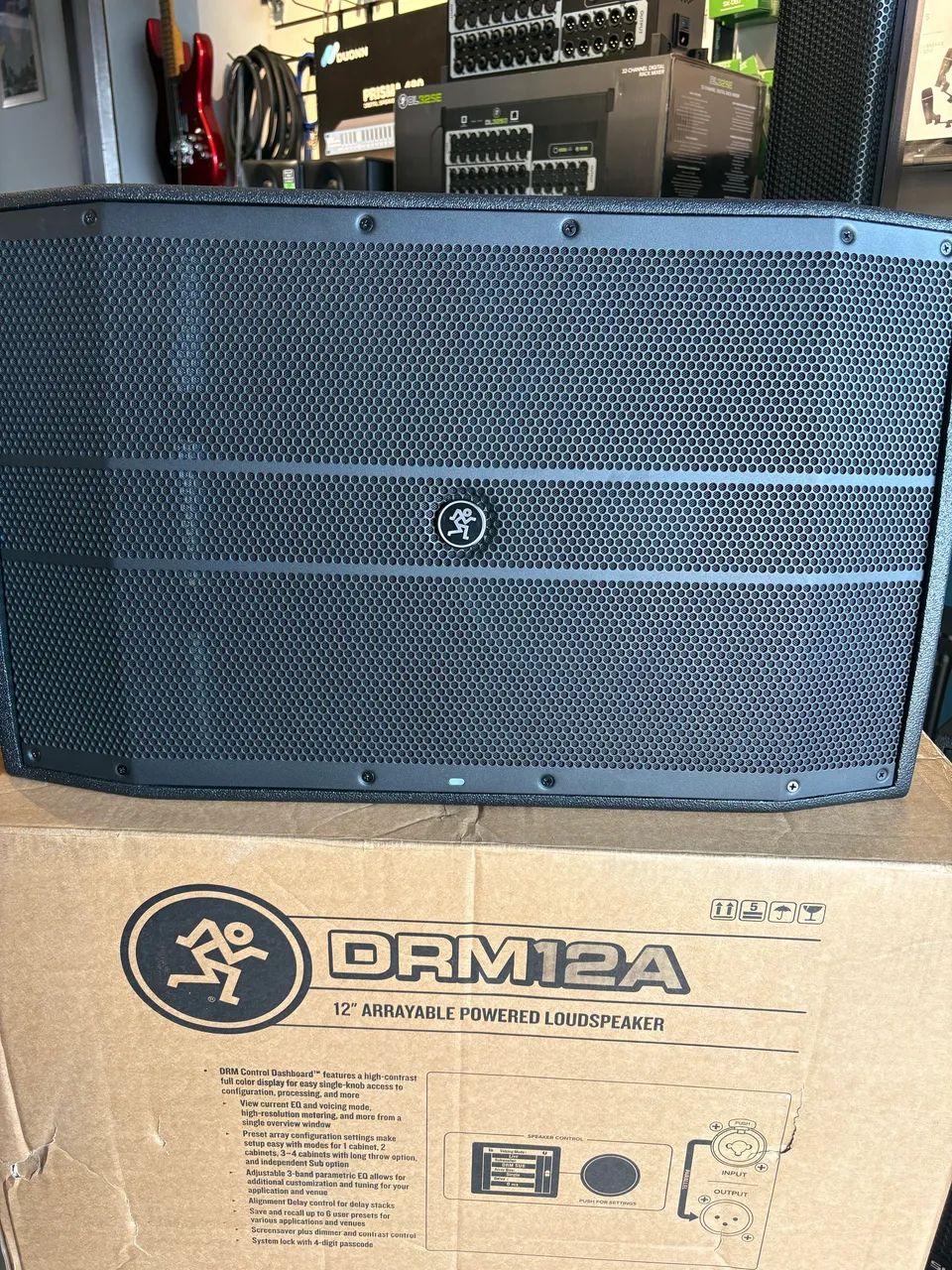 DRM12A 12" 2000W POWERED LINE ARRAY LOUDSPEAKER - Foto 5