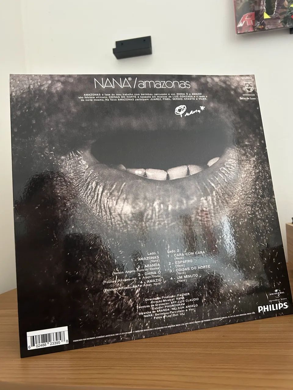 LP Disco de Vinil Naná Vasconcelos Amazonas - Foto 2
