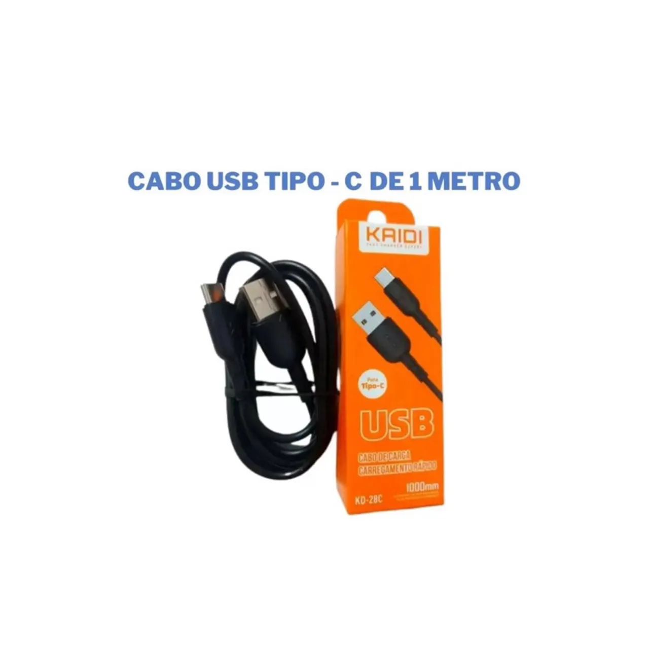 Cabo de Dados Carregamento Rapido Usb Tipo C iPhone