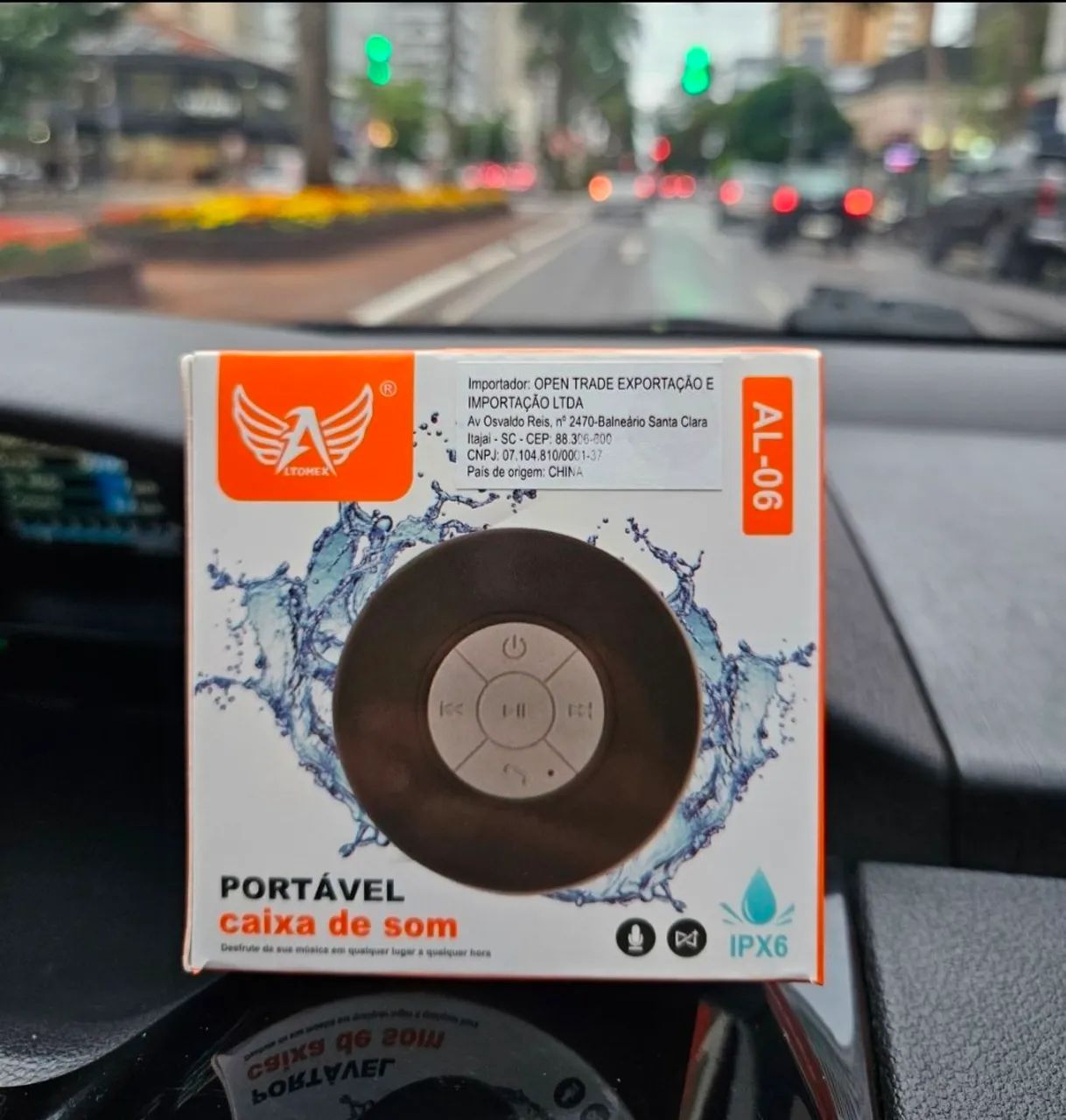 Mini Caixa de Som Bluetooth.