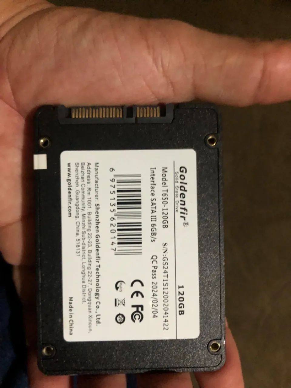 Vendo SSD de 120 GB - Foto 2
