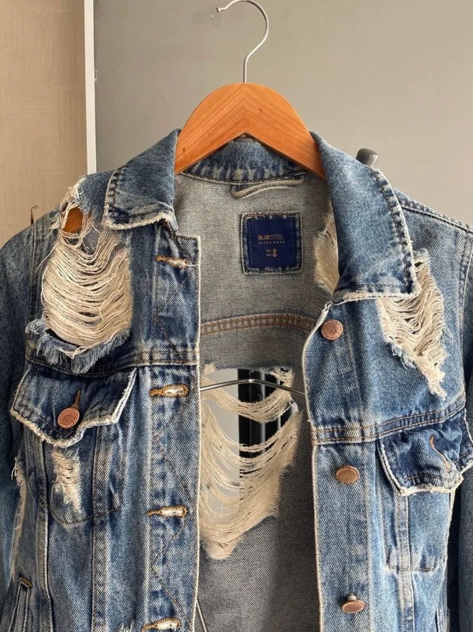 Jaqueta jeans bluesteel tam - P - Foto 4