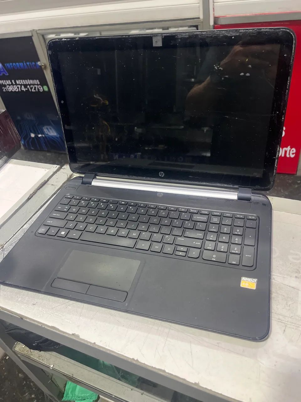 Notebook hp com defeito  - Foto 2