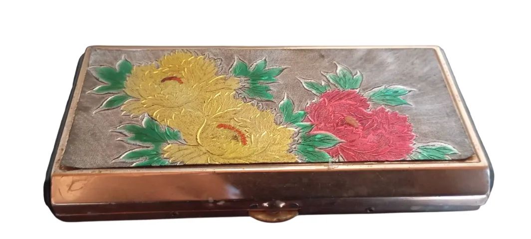 caixinha de maquiagem musical anos 40