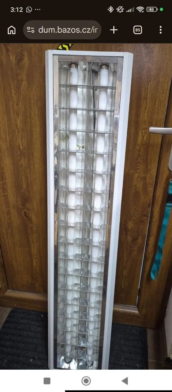 Luminária Comercial Calha 3 unidades  - Foto 4