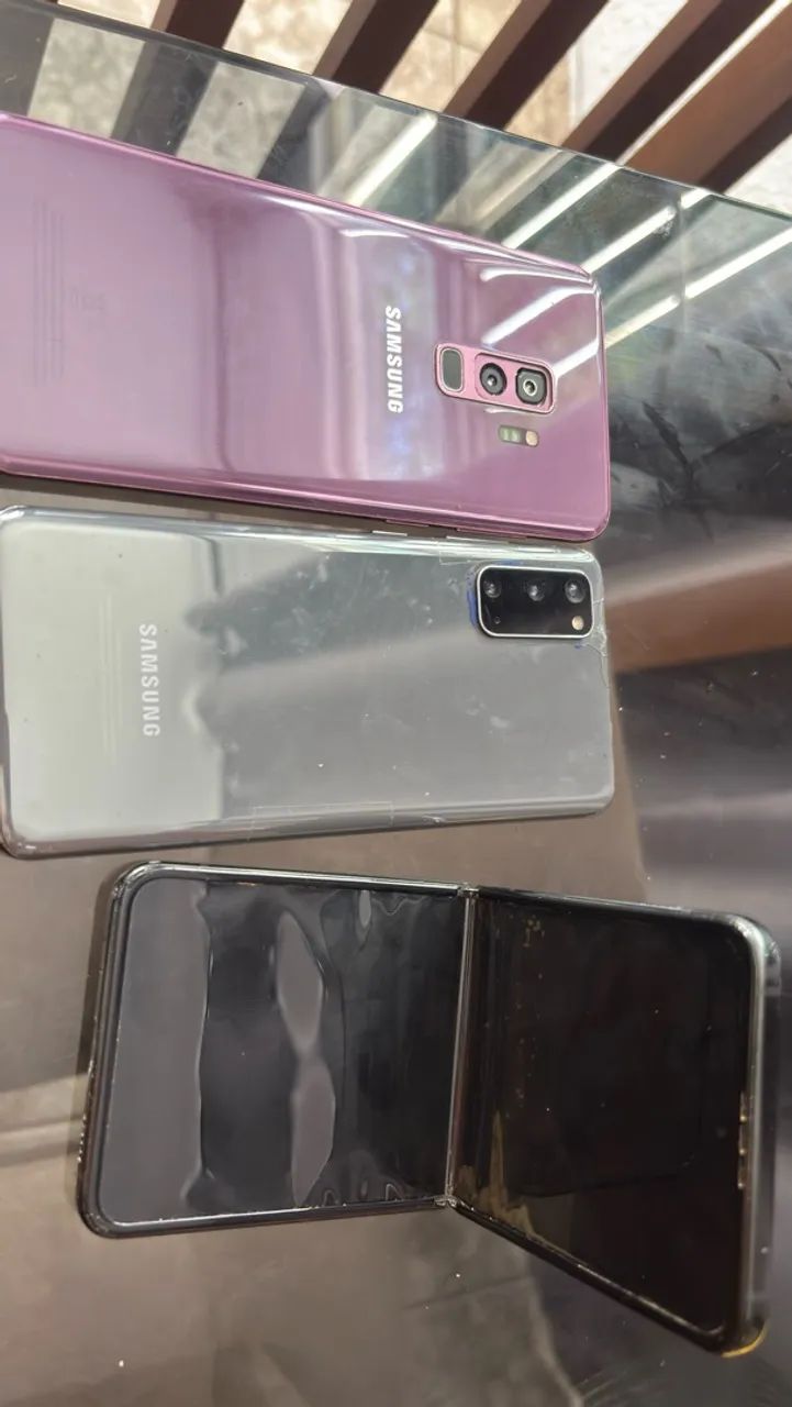 Celulares da linha S e Z para retirada de percas 