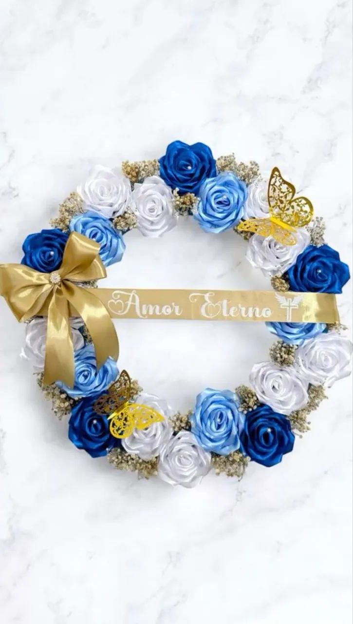 Coroa de flores 