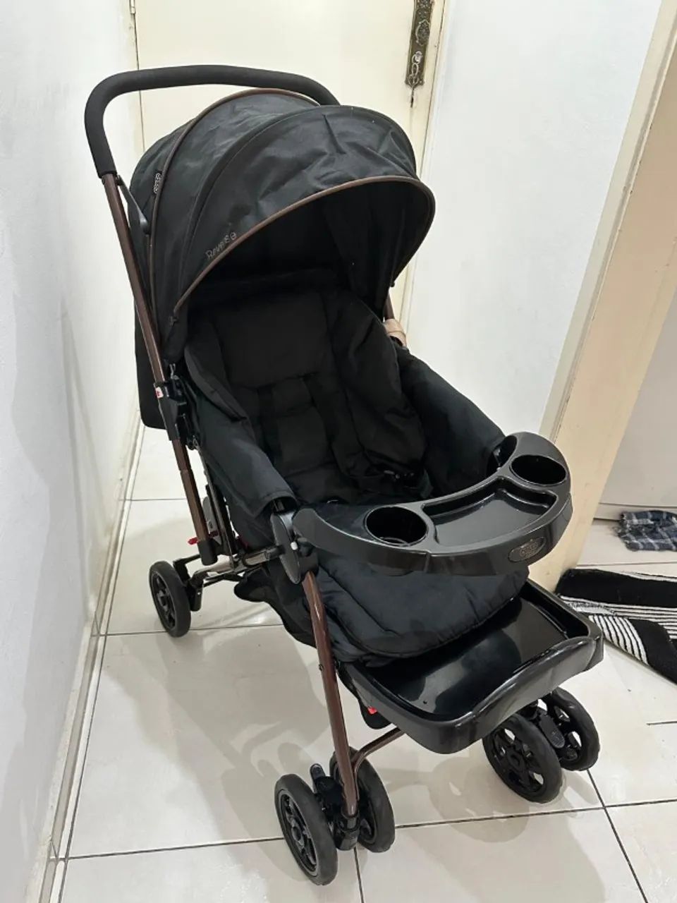 Carrinho de bebê Cosco Kids Reverse Duo - Foto 3