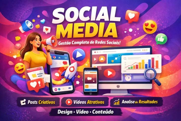 Social Media - Gestão Completa de Redes Sociais
