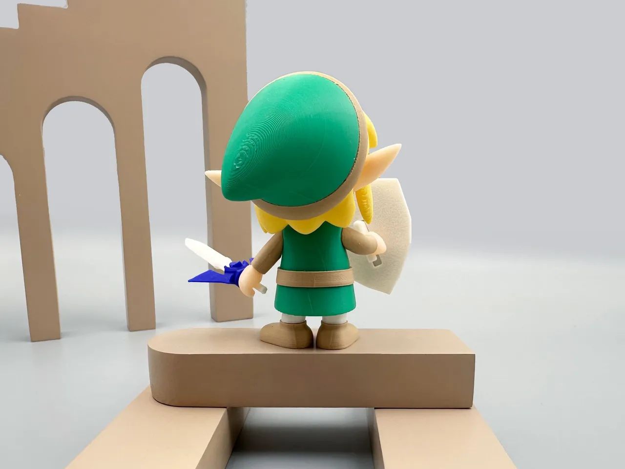 Action Figure link - the legend of zelda  - Foto 2