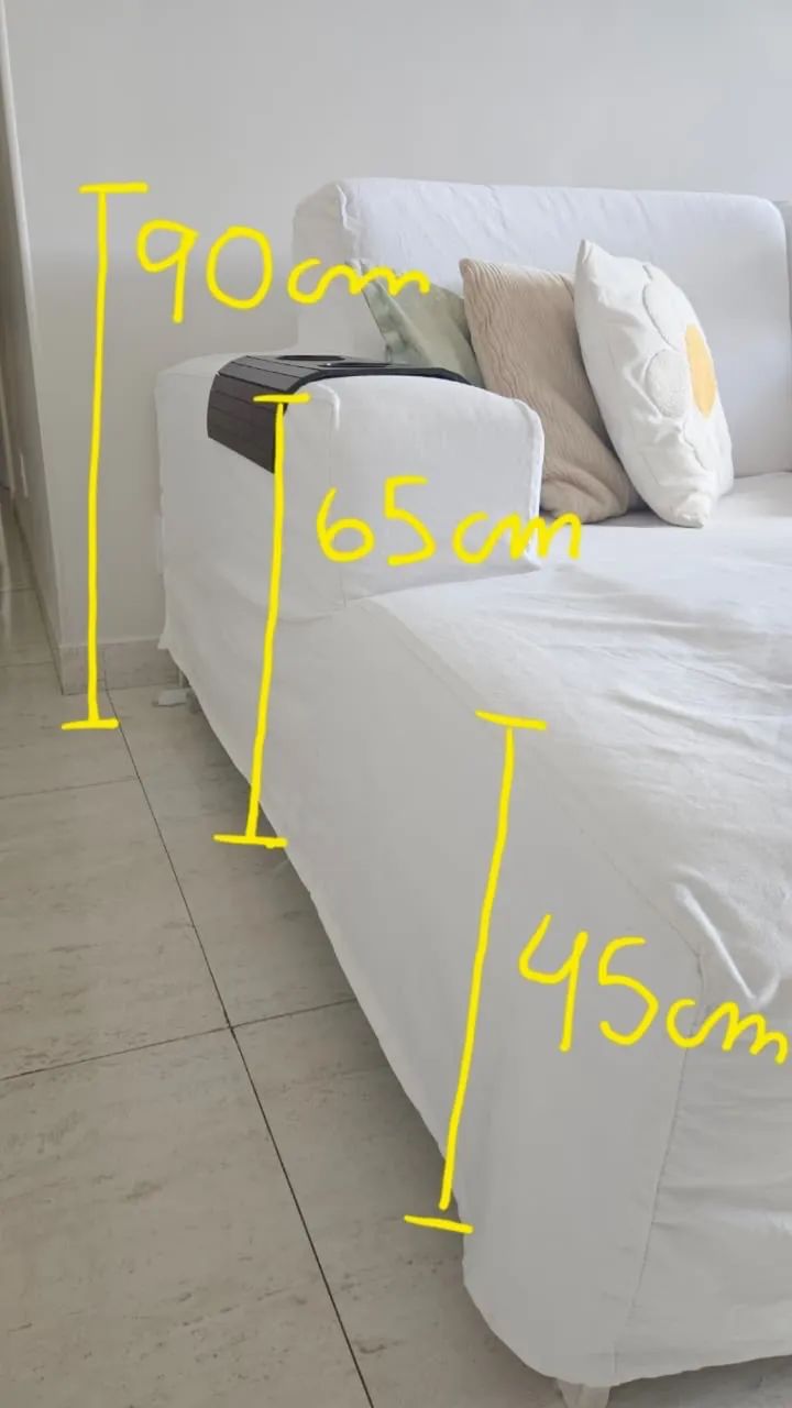 Sofá com chaise Casa Barroco65578333472513123