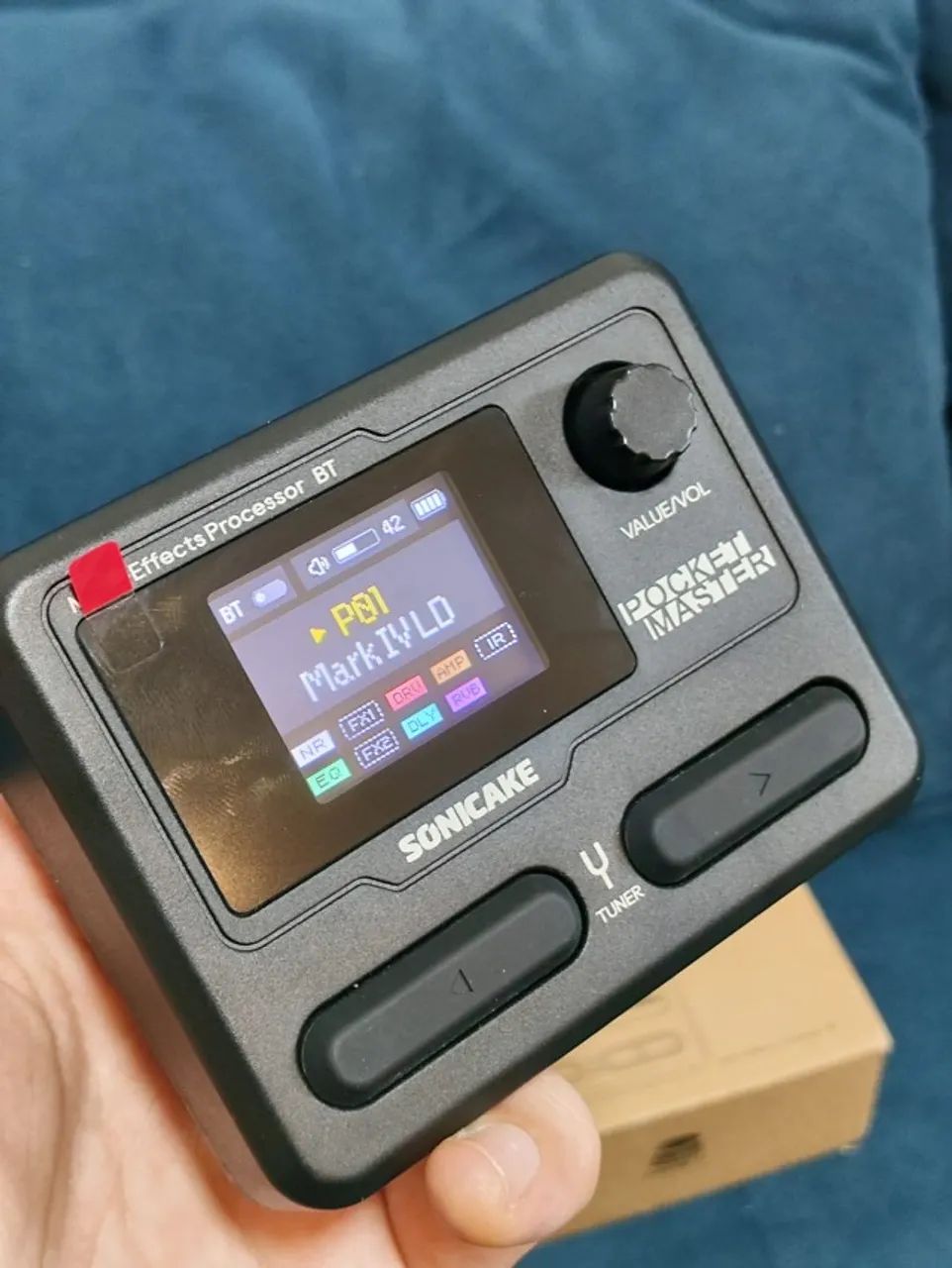 Pedaleira guitarra Pocket Master Nam