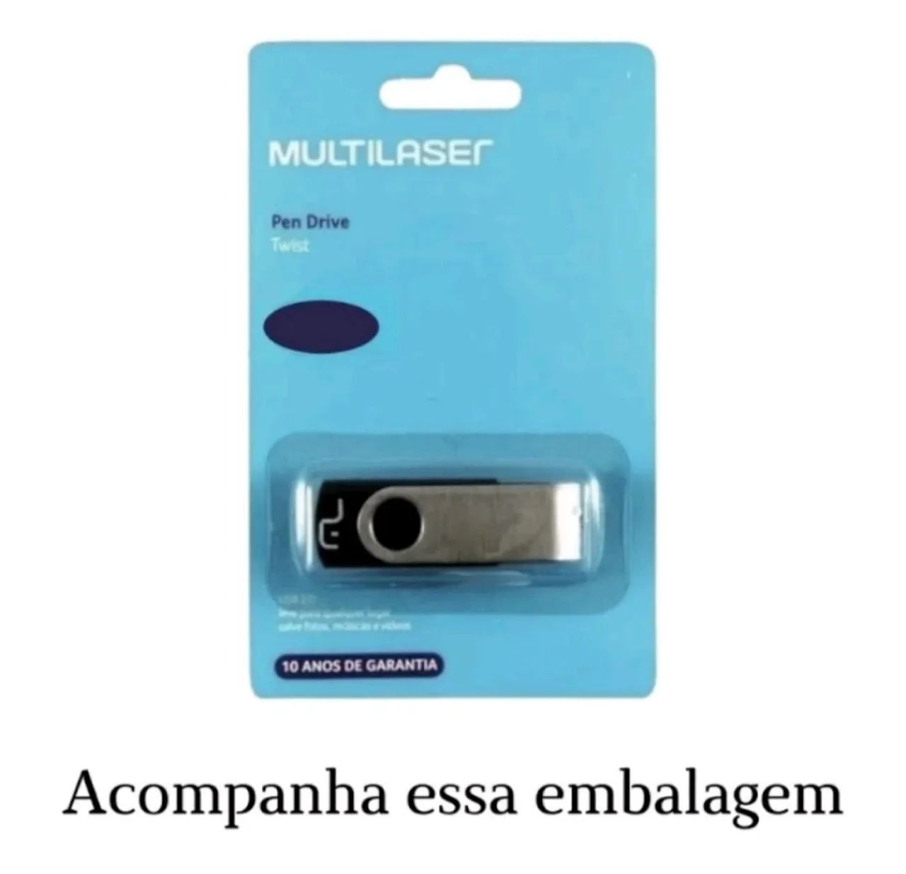 Pen drive 64GB Multilaser  TWIST Original - Foto 4
