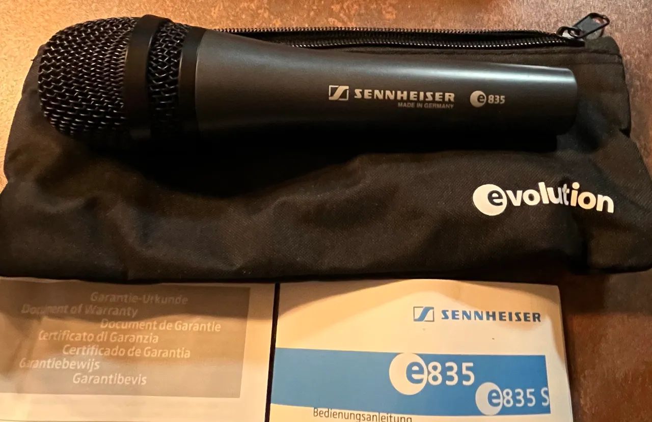 Microfone Sennheiser e835 praticamente novo! - Foto 3