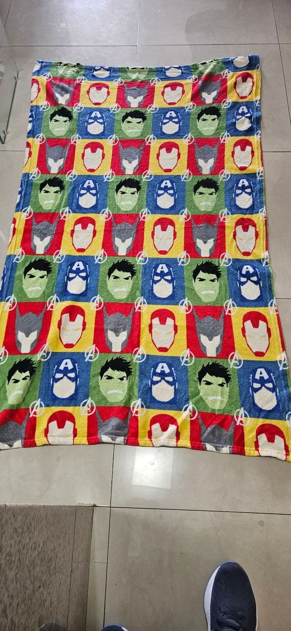 Coberta para Crianças_Super Heróis  (Vingadores)