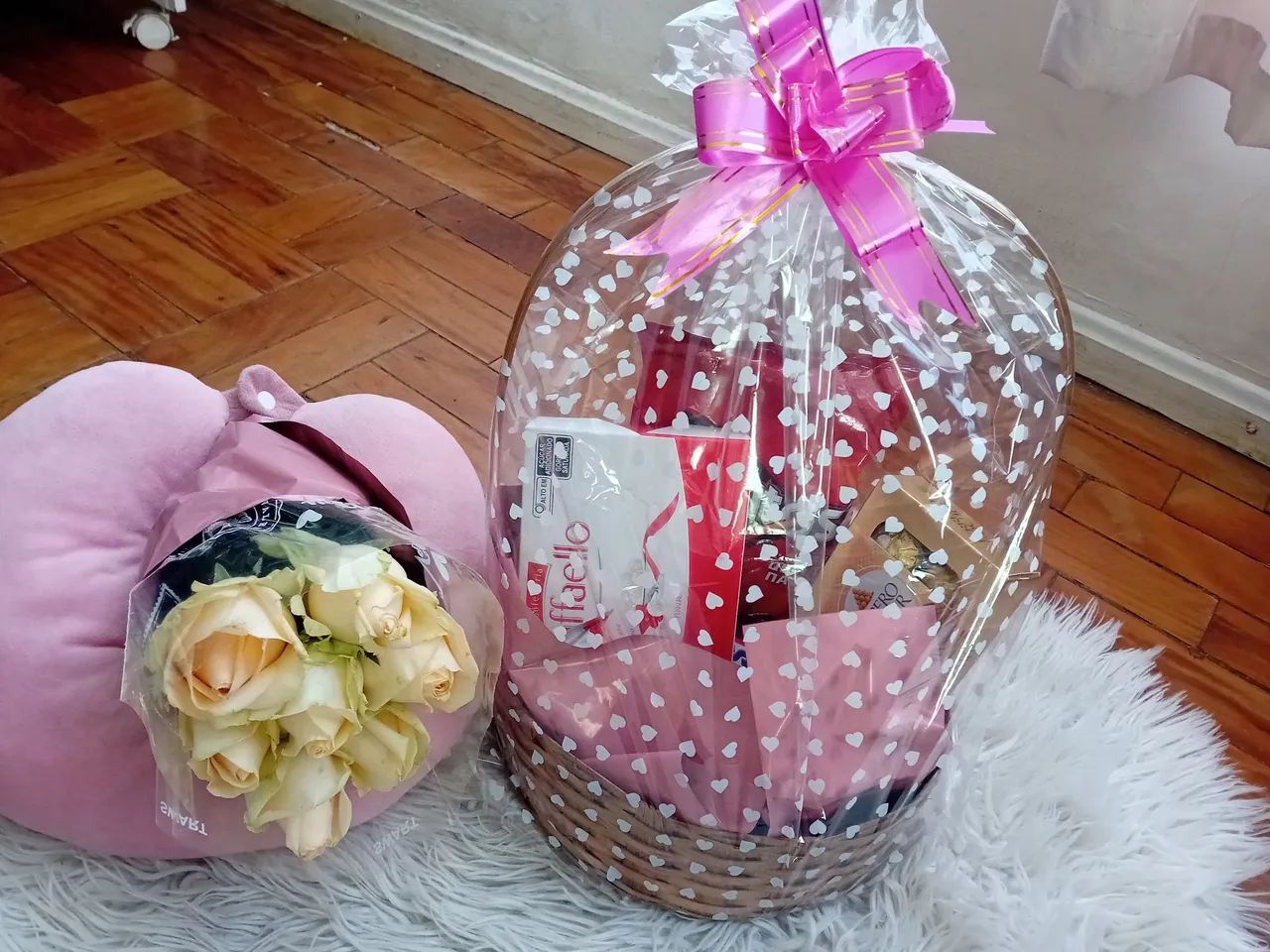 Cestas de presentes e café da manhã 