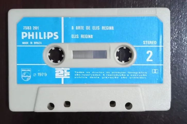 A ARTE DE ELIS REGINA - FITA K7 - Foto 4