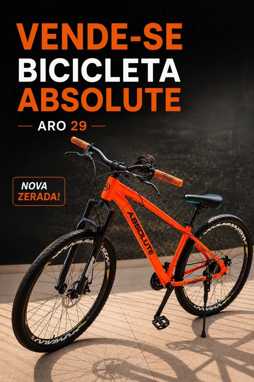 Bicicleta absolute (aro 29)