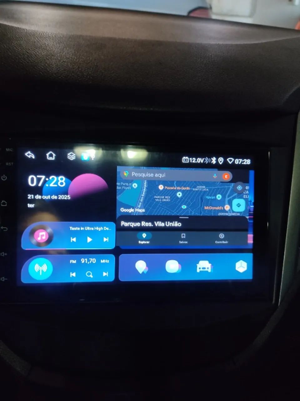 Multimidia com android 7" - Foto 5