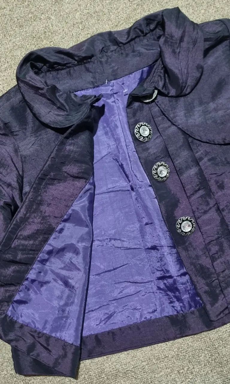 Casaco M curto roxo futacor - Foto 4