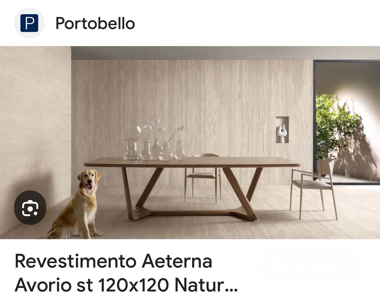 AETERNA AVORIO 120x120 PORTOBELLO, Porcelanato Natural - Foto 3