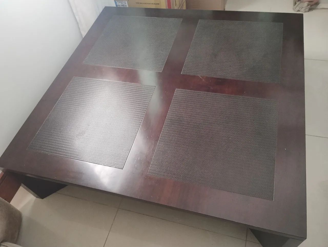 Mesa de centro de madeira maciça  - Foto 2