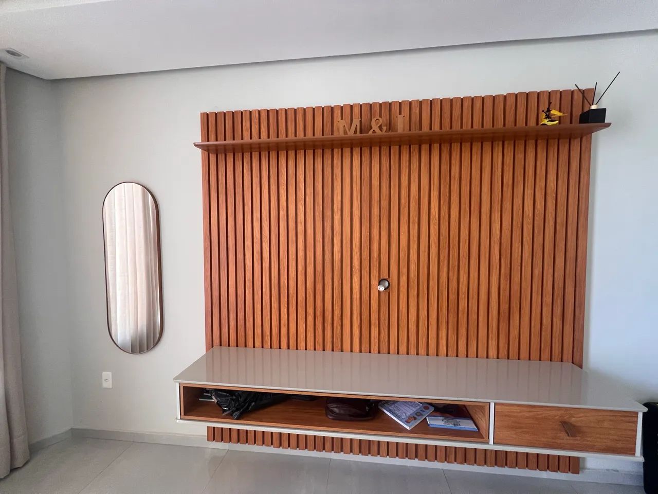 Painel ripado 