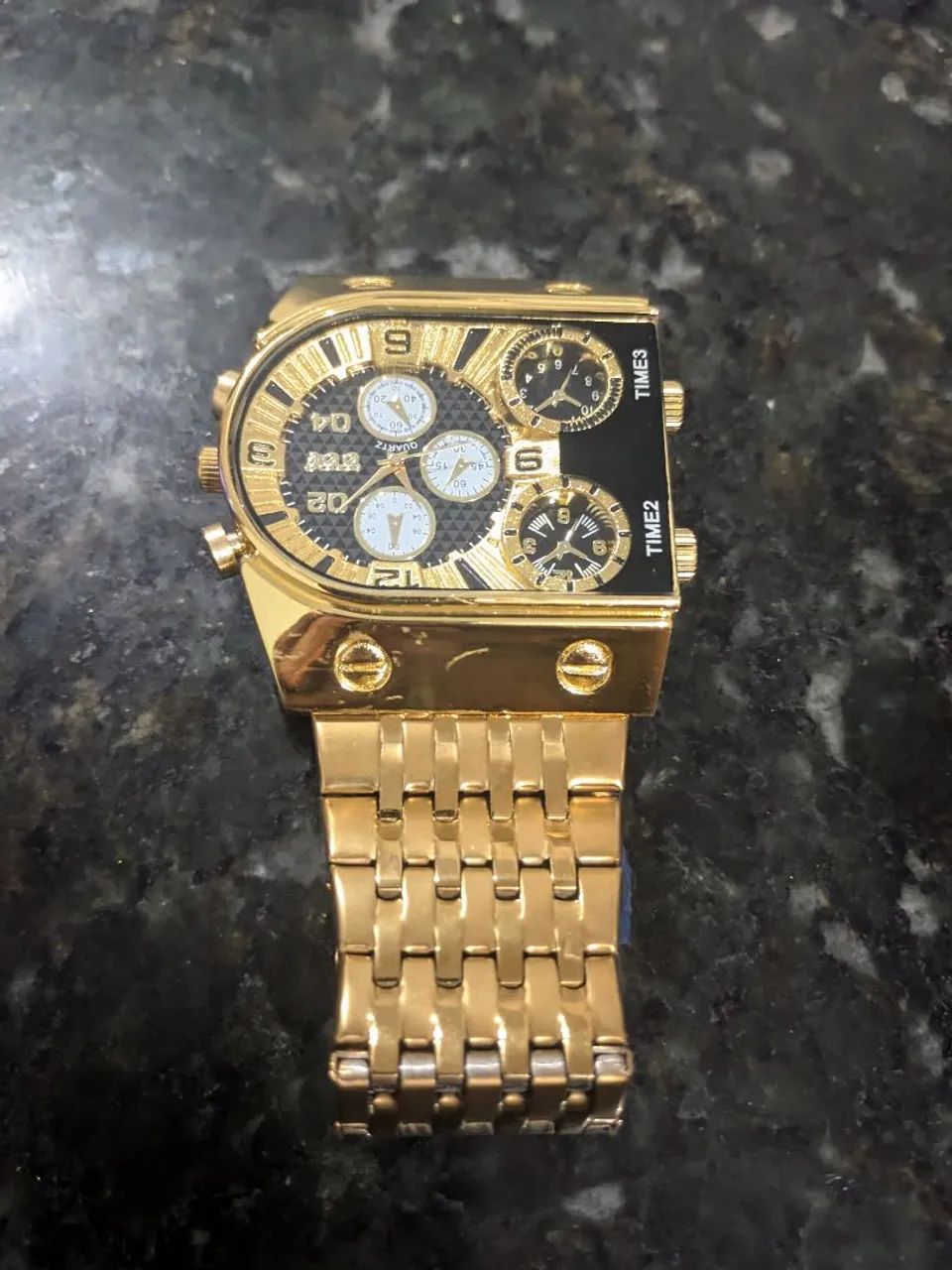 ? RELÓGIO OUSADO GOLD ?MULTIFUNÇÃO E DESIGN IMPONENTE ? - Foto 2