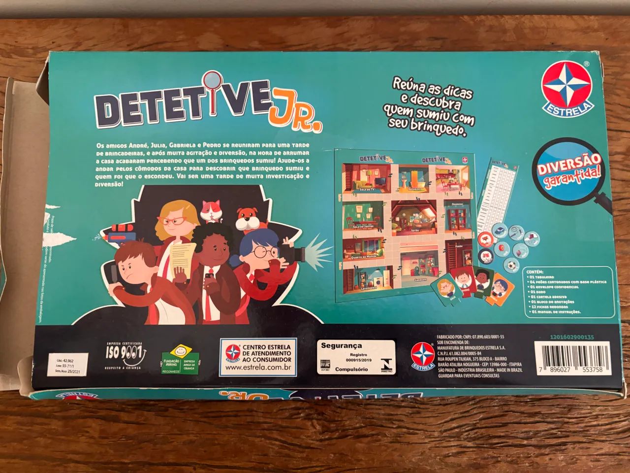 Jogo Detetive Júnior  Estrela - Foto 3