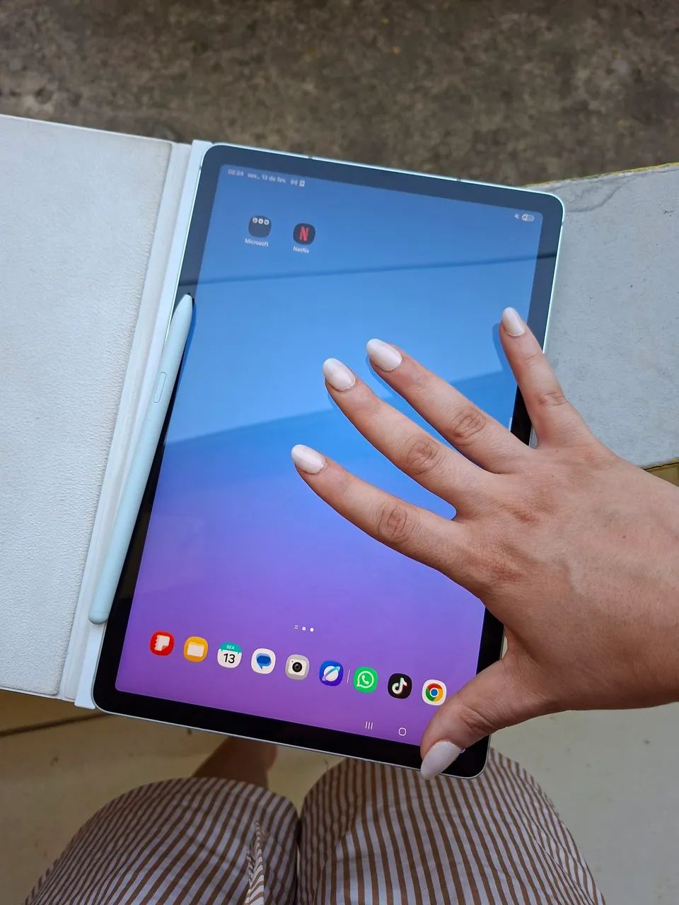 Samsung Galaxy Tab S9 FE 128GB - Foto 3