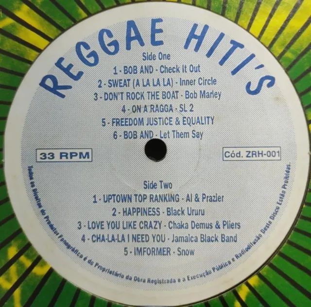 Disco de Vinil LP Reggae Hiti's 1 - Foto 3