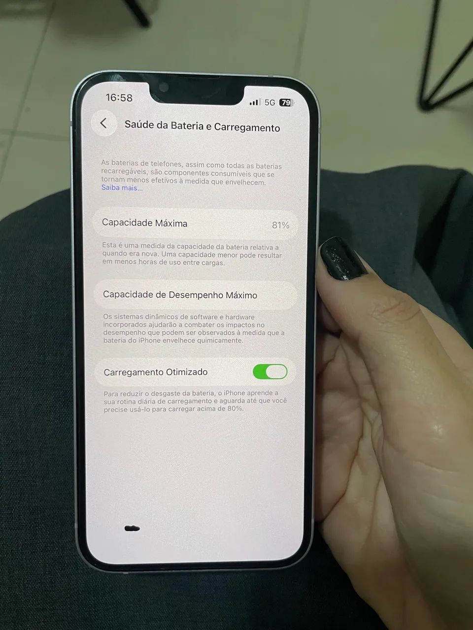 IPHONE 14 (LEIAM A LEGENDA ) - Foto 5