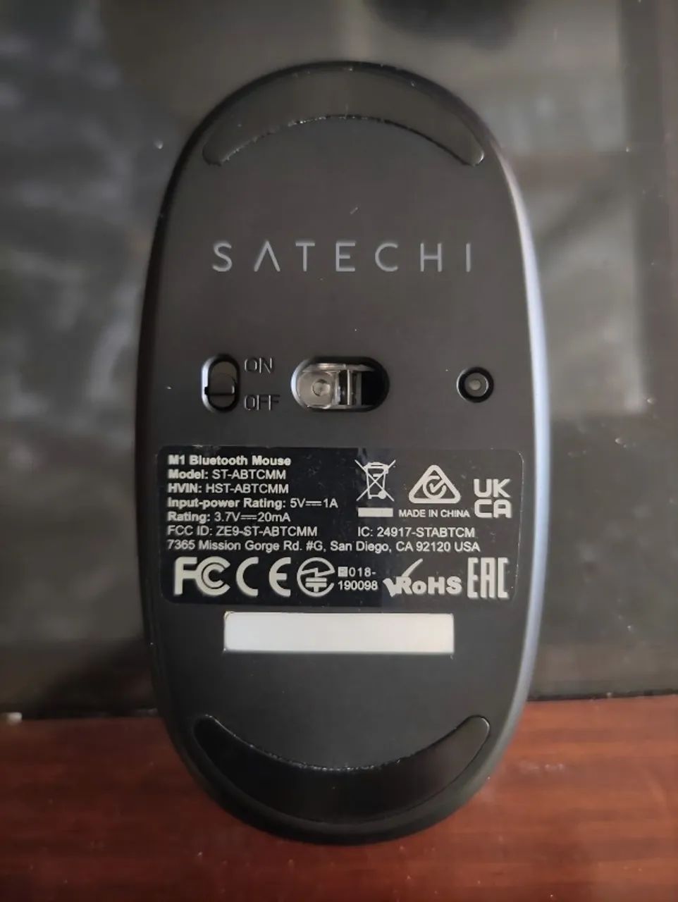 Mouse Sem Fio Recarregável Satechi M1 Bluetooth Usb-c - Foto 3