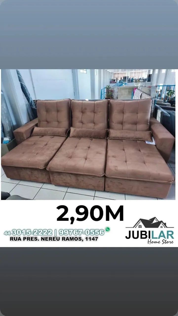Vendo Estofado 3 lugares 