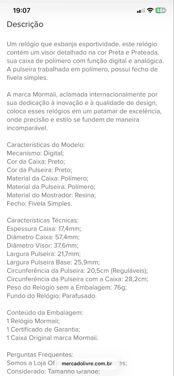 Relógio mormaii  - Foto 4