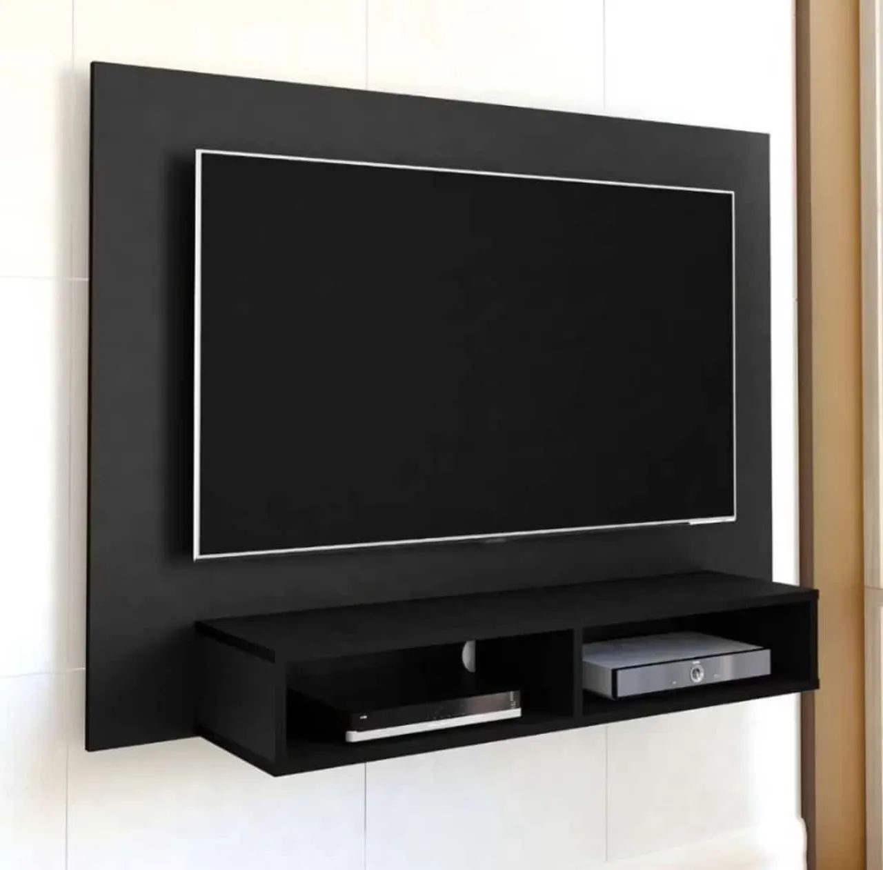 PAINEL PRETO PARA TV ATÉ 50 POLEGADAS/ NOVO/ ENTREGA GRÁTIS  - Foto 2