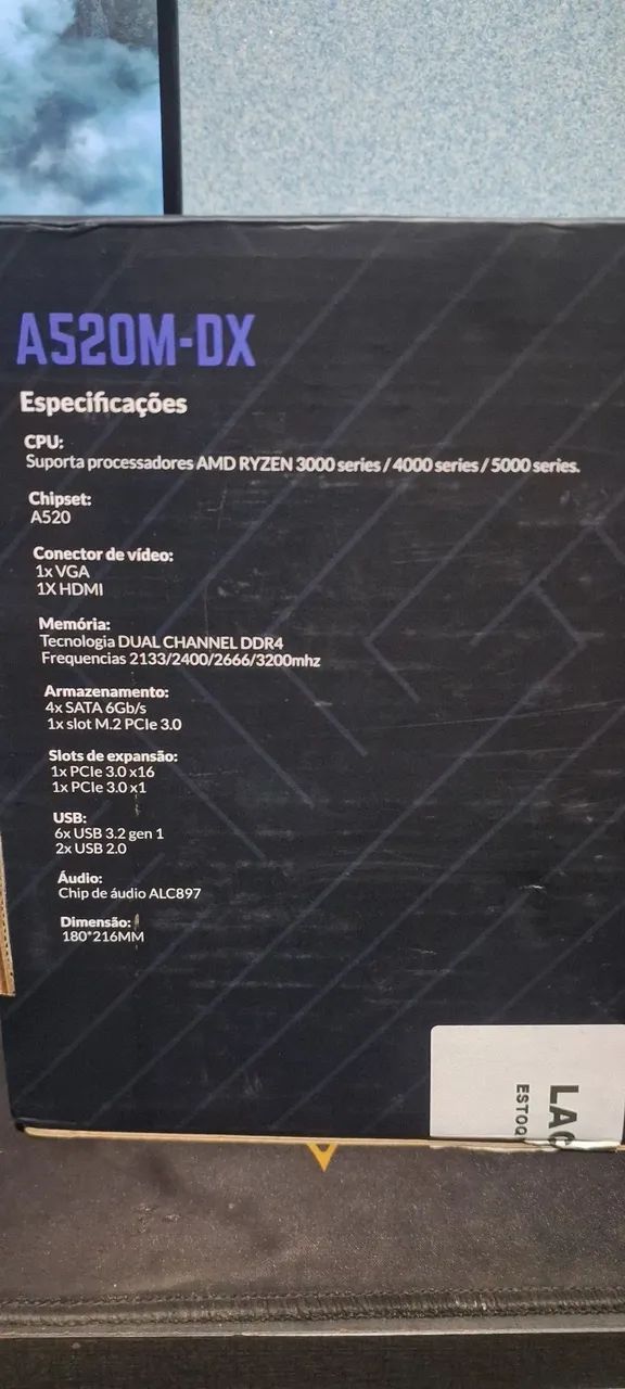 Placa mãe A520M-DX - Foto 2