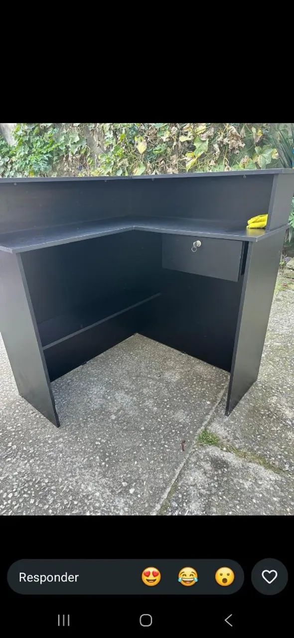 Balcão Preto para loja em MDF - Foto 3
