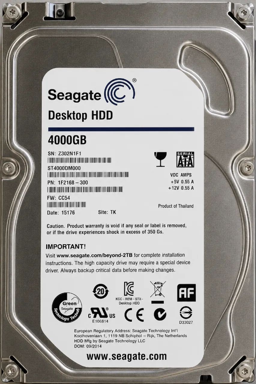 HD Seagate 4TB | SEMINOVO