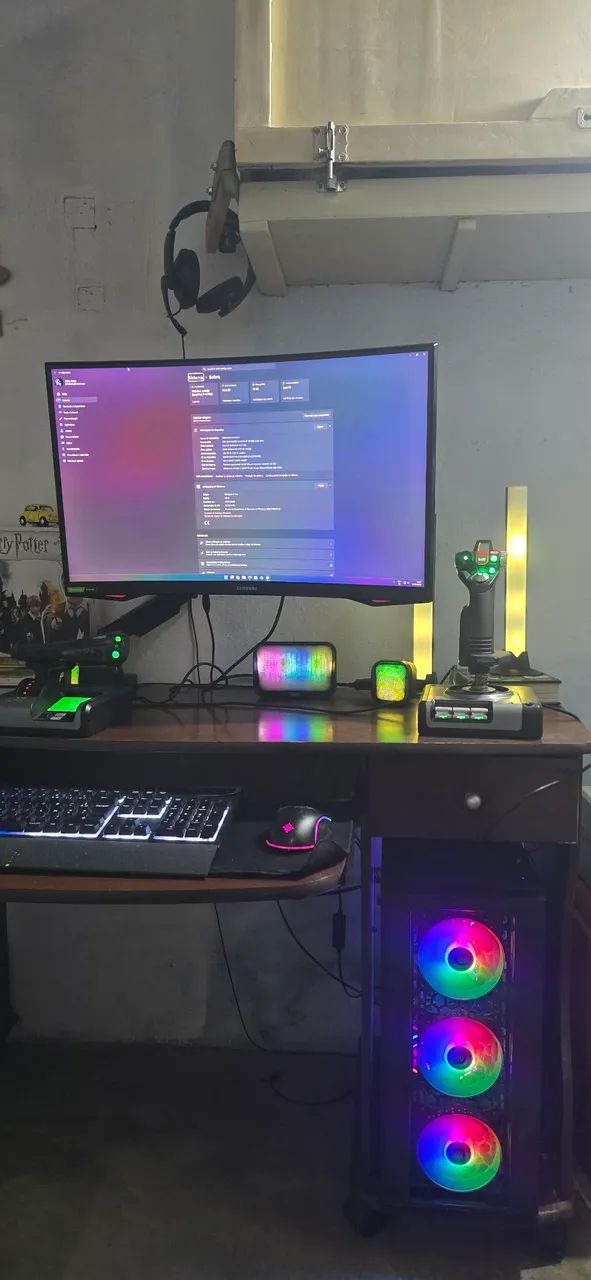 Workstation completa + Odyssey G7 27" + X52 Pro ? R$ 20.000 - Foto 4
