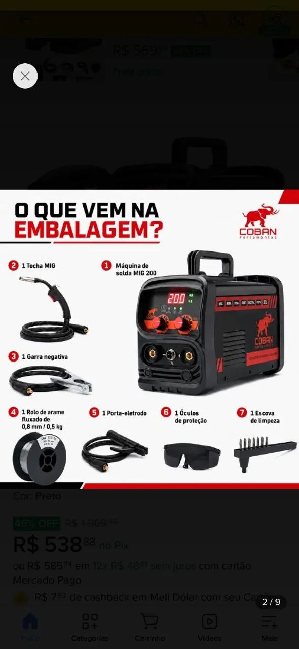 Kit de solda Coban. - Foto 3