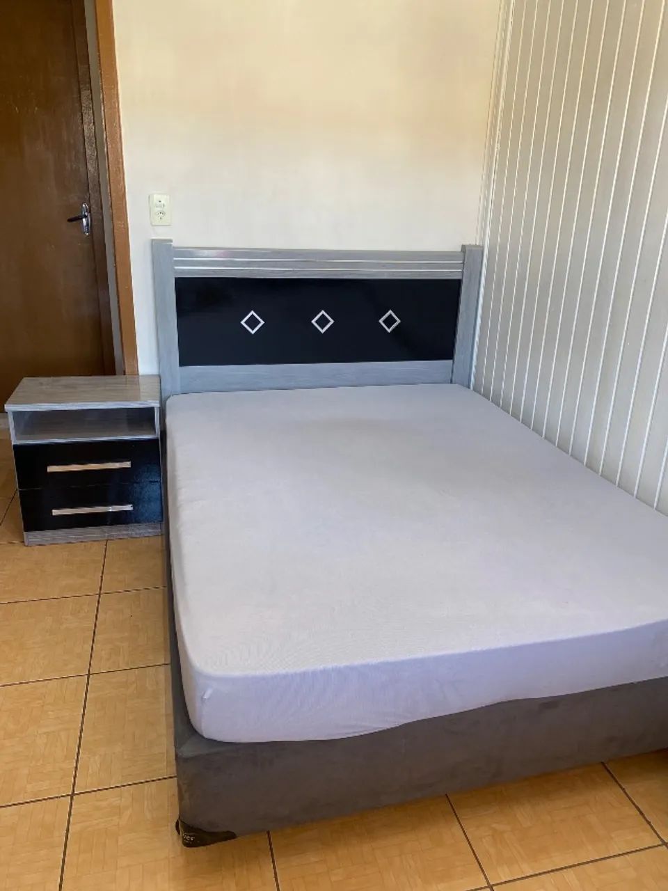 Doa-se cama box com colchão  - Foto 2
