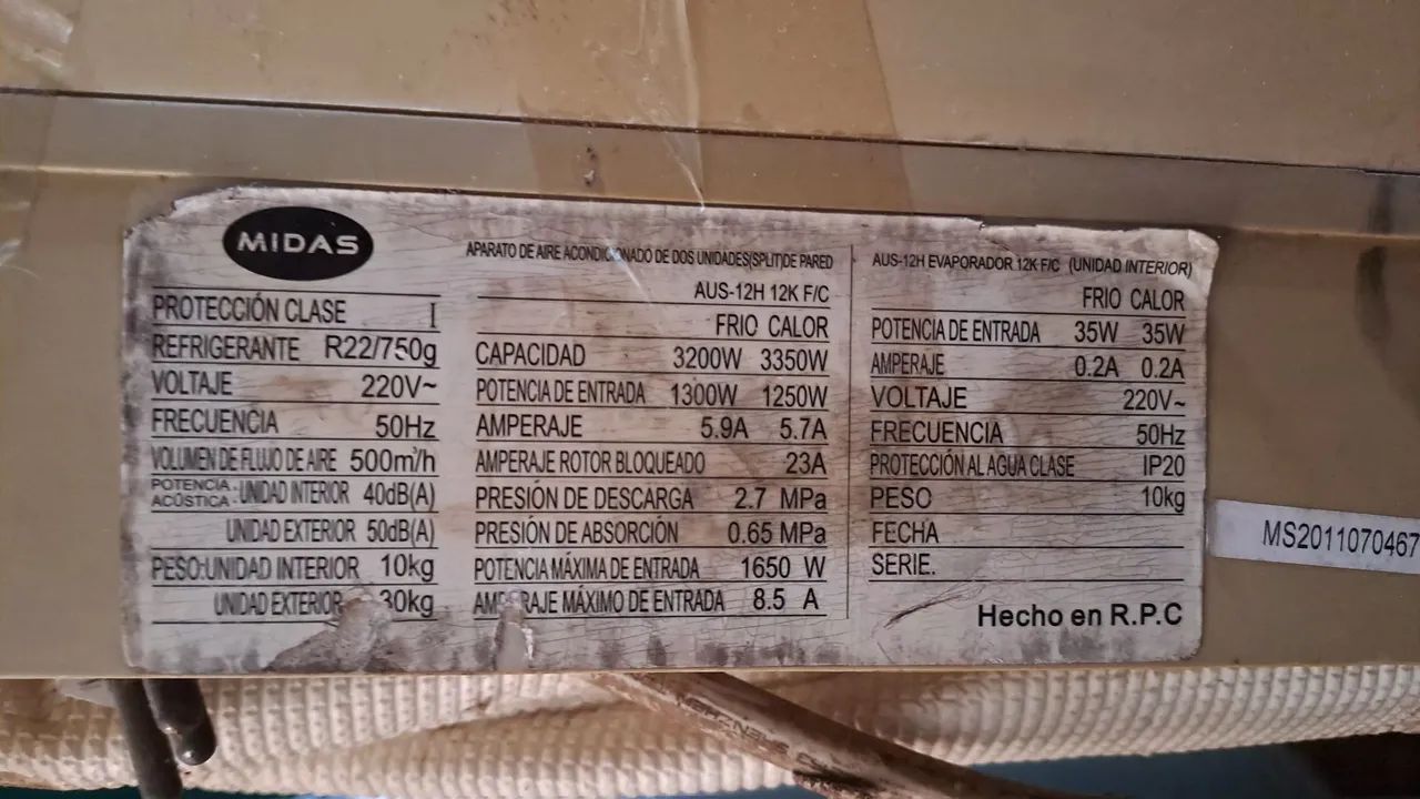 Ar condicionado MIDAS 220V - Foto 2