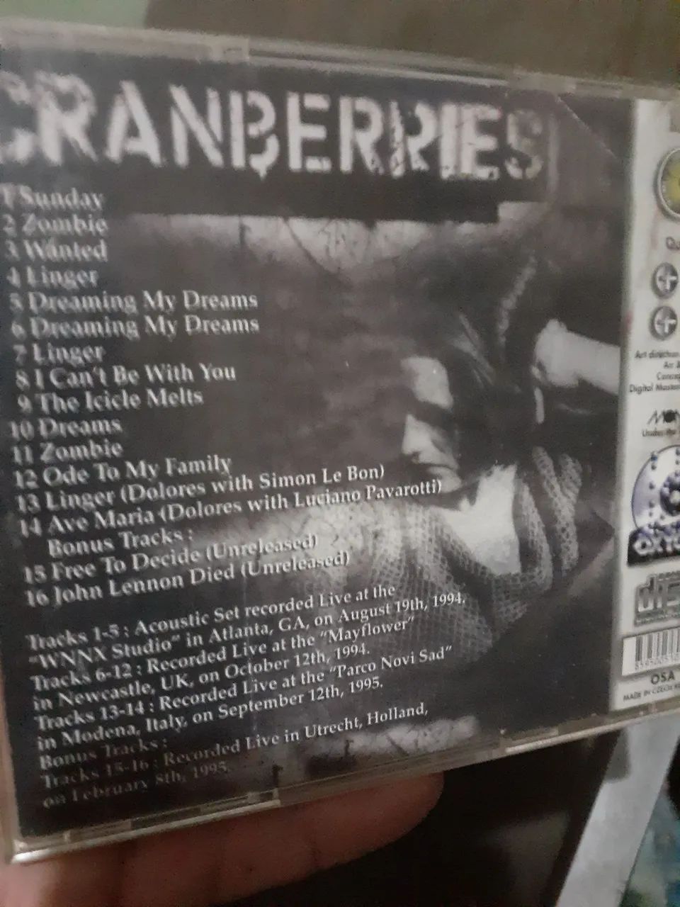 洋楽 C-DUB - Ignorance (CD) CD The Cranberries / Strange Fruits / Importado / Made in Czech