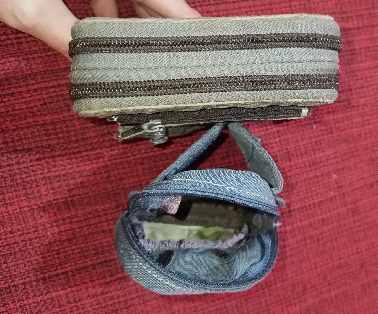 Bolsa e carteira Kipling Azul - Foto 4