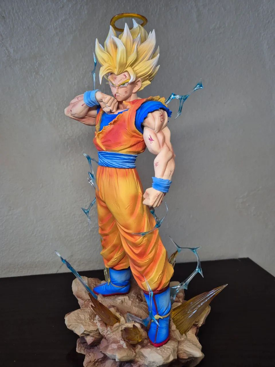 Action Figure Goku SSJ2 / BDZ - Base Diorama - Foto 4