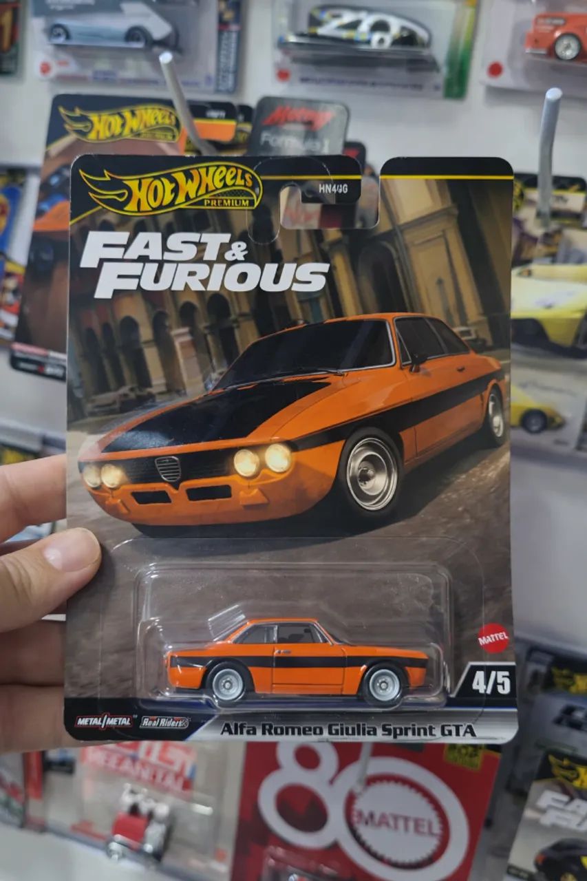 Hotwheels Premium Fast Furios Alfa Romeo Giolia