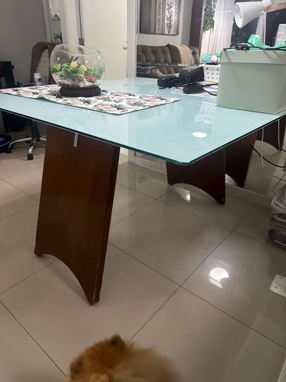 Mesa de vidro