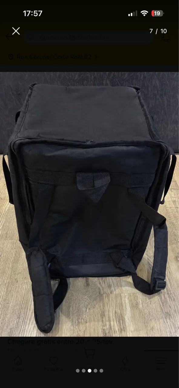 Bag Capa Luxo Cajon Inclinado Confort Profissional Com Alça Preto  - Foto 5